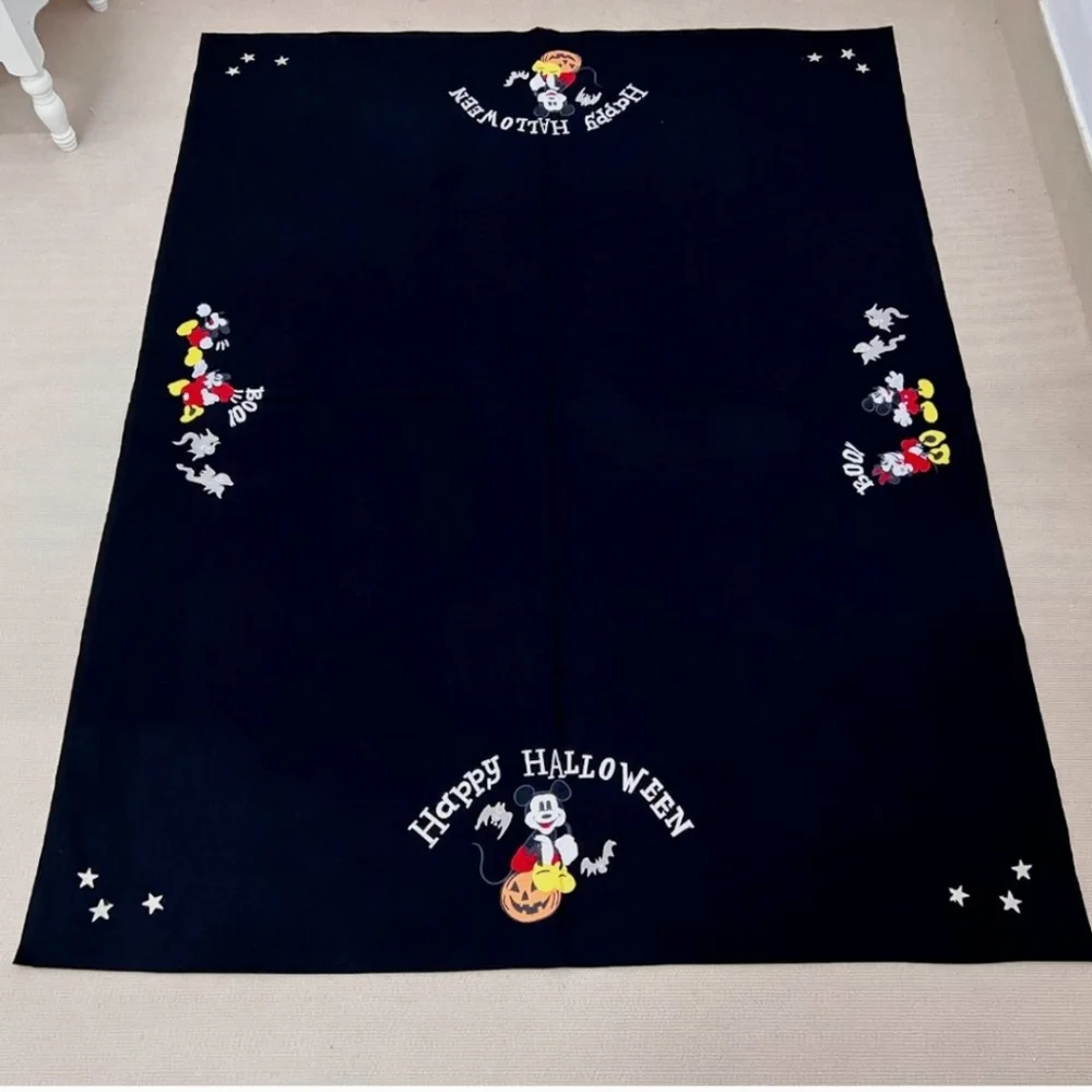 New Mickey Mouse Halloween Tablecloth Holiday Party Table Decoration Disney
